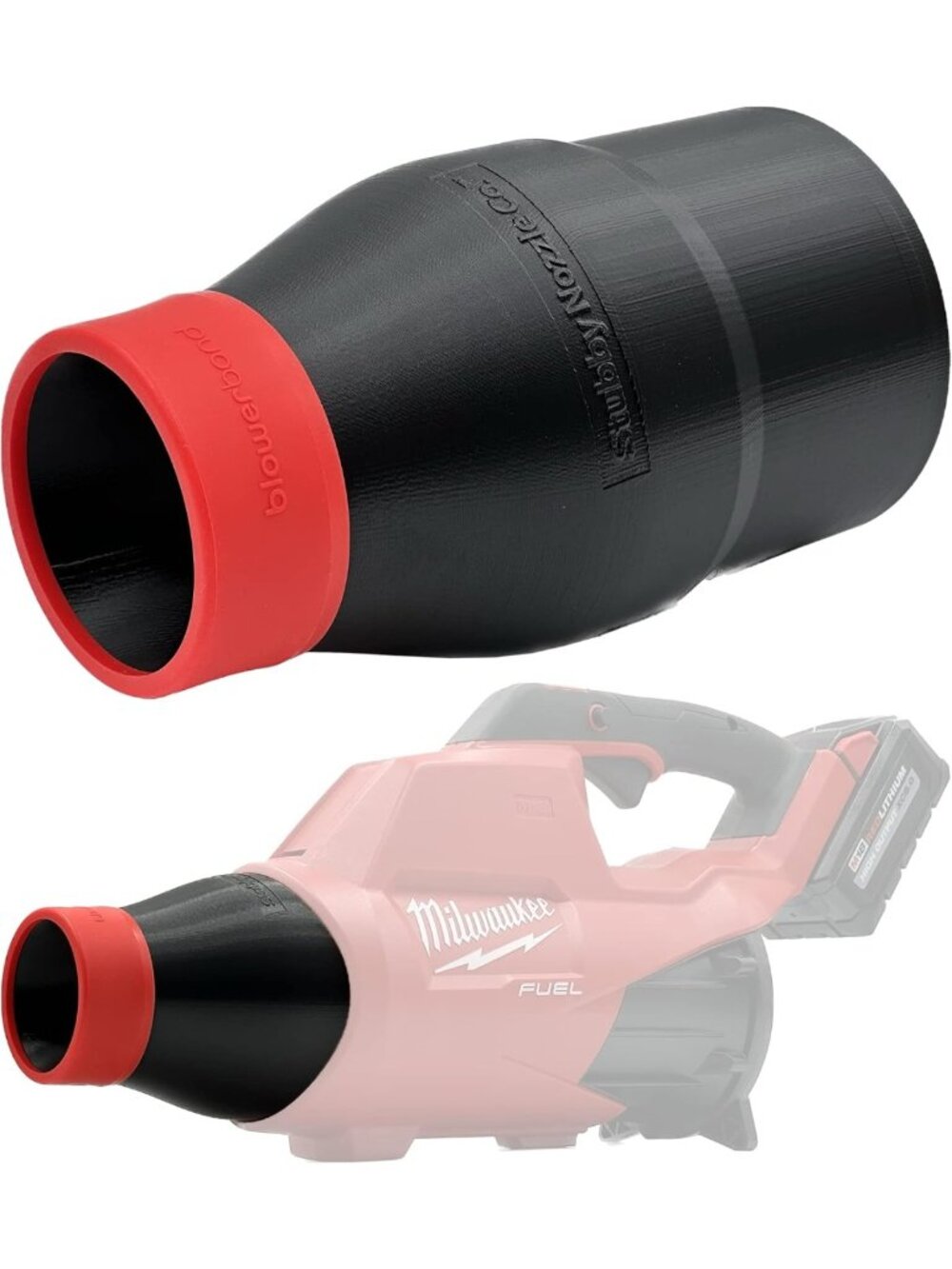 Stubby Car Drying Nozzle for Leaf Blowers - Efficient Drying Tool for Auto Care
